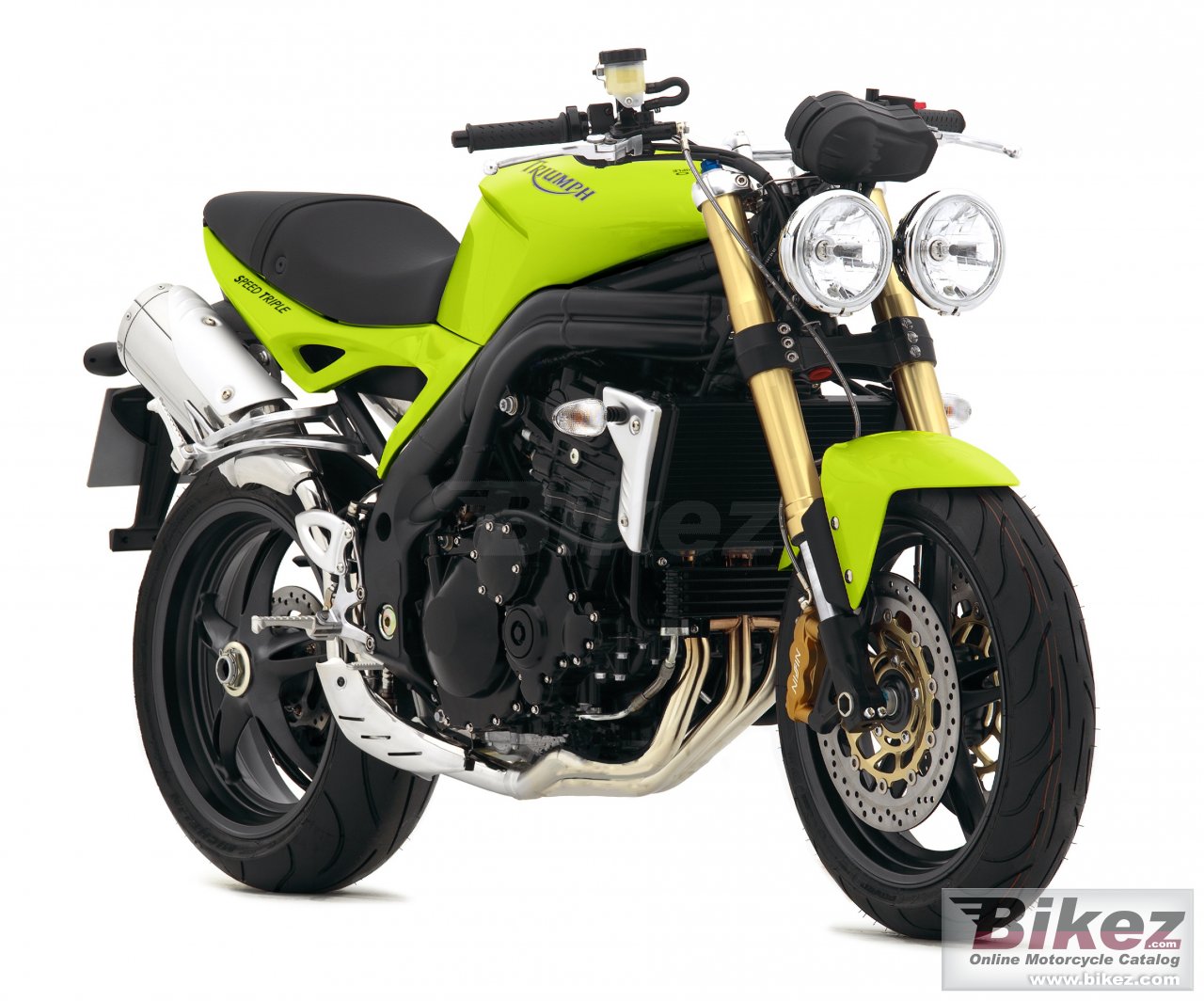 Big Triumph speed triple picture and wallpaper from Bikez.com